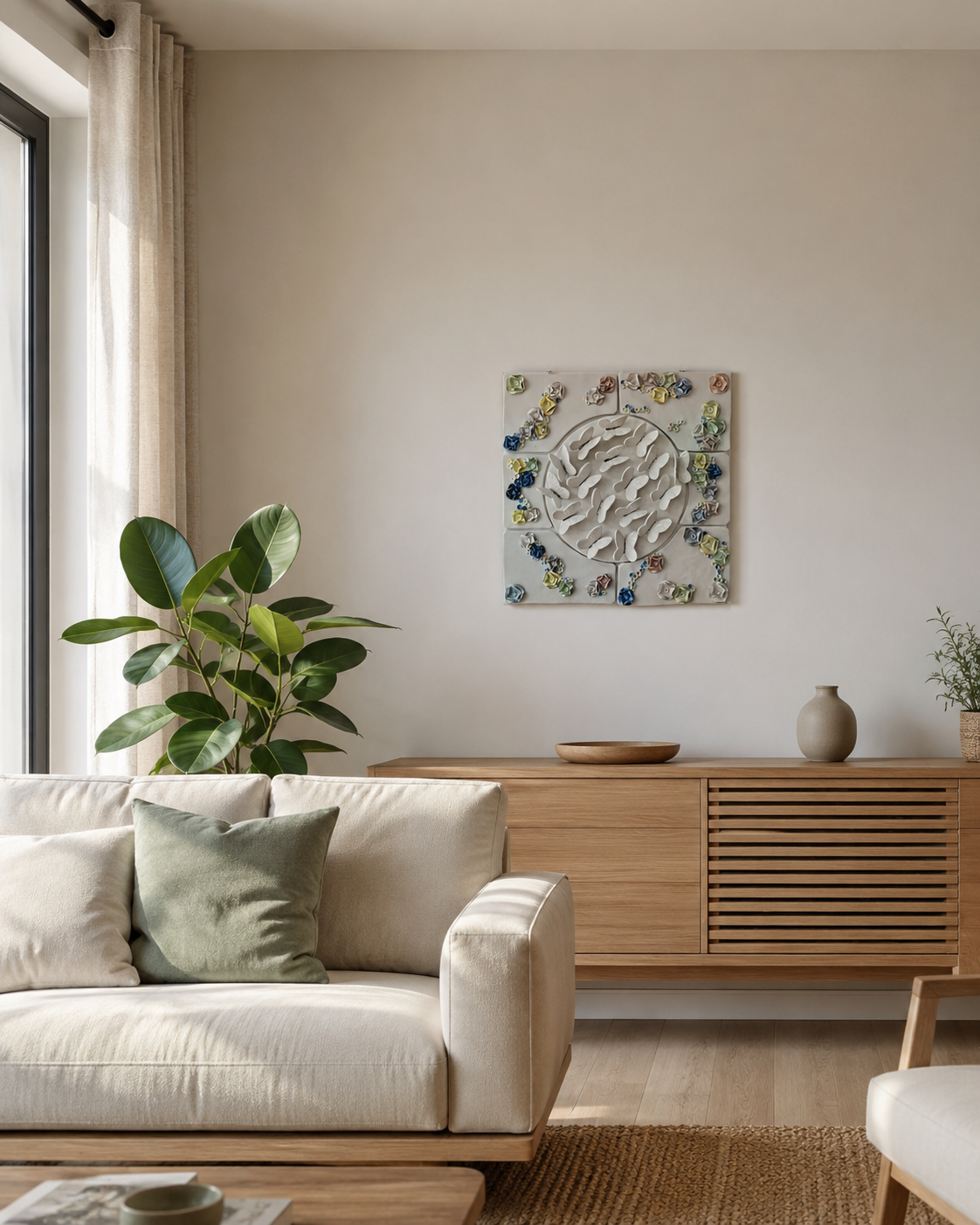 Mural de Relieve "Mariposas"