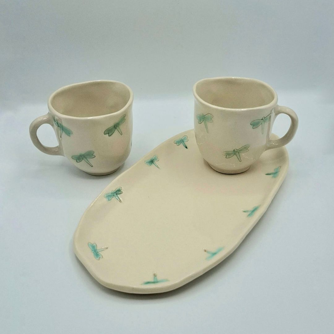 Colección Libélula: El Arte del Desayuno en Gres