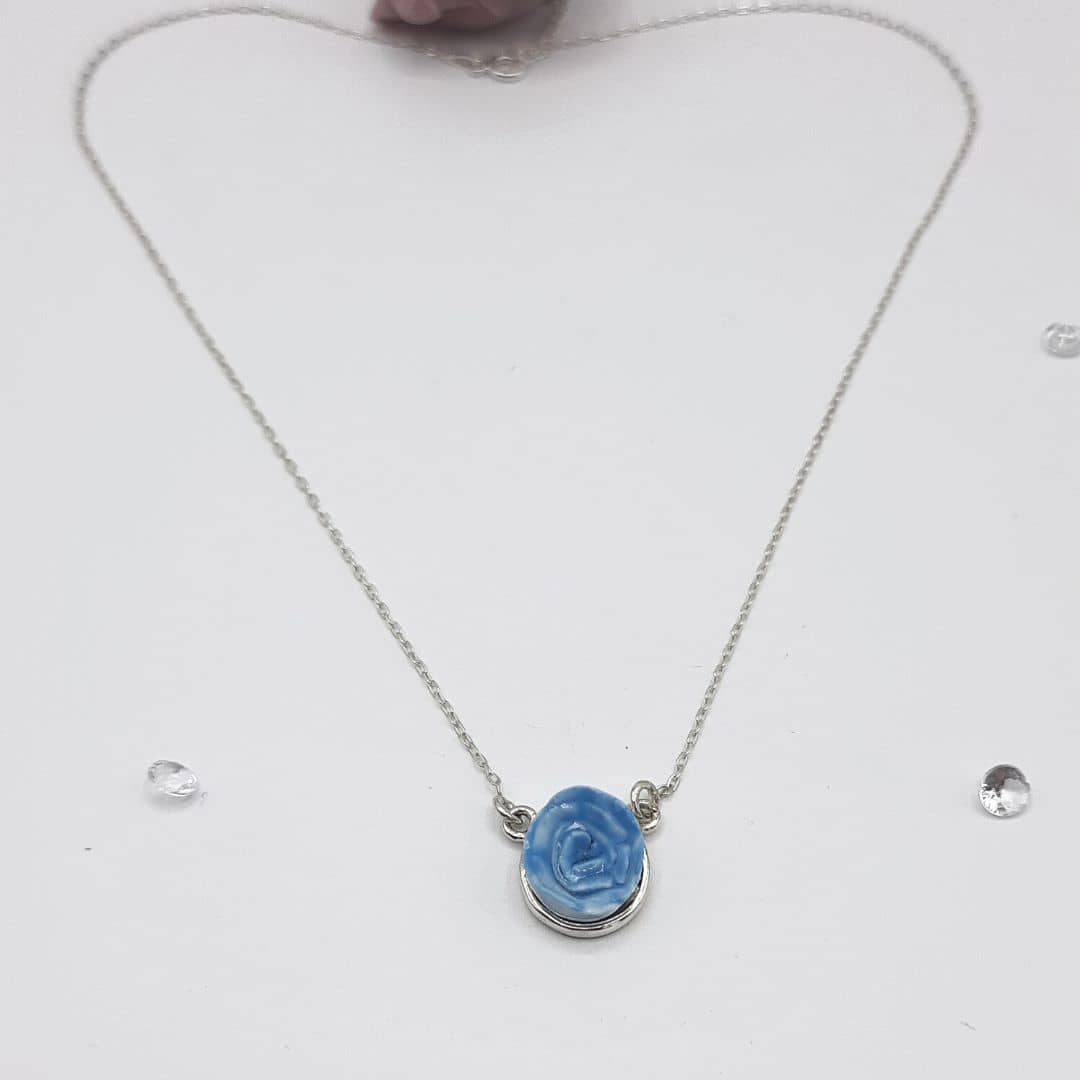 Collar Rosa Azul