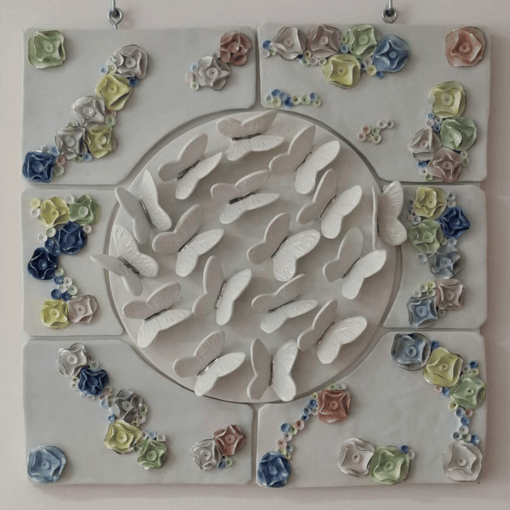 Mural de Relieve "Mariposas"