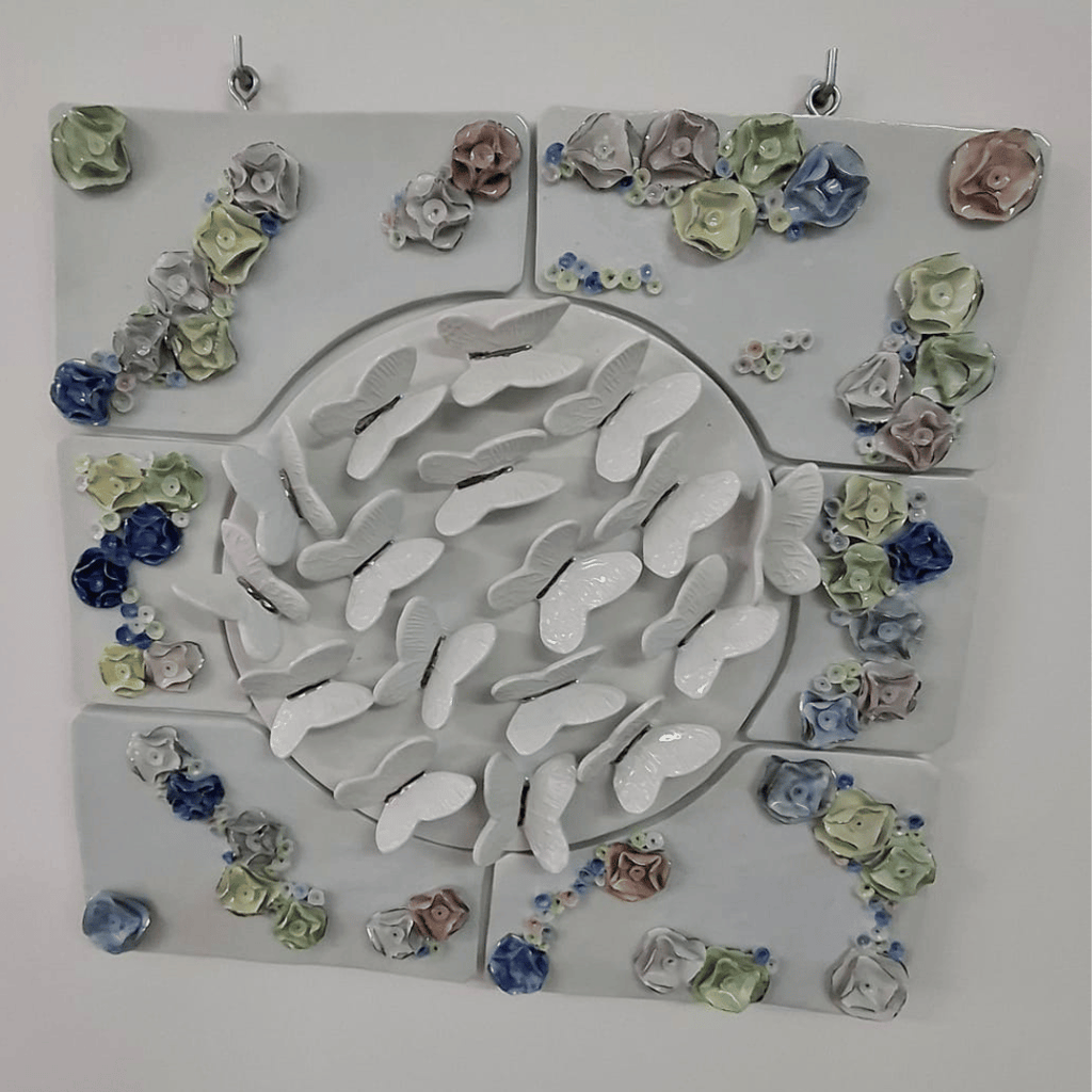 Mural de Relieve "Mariposas"