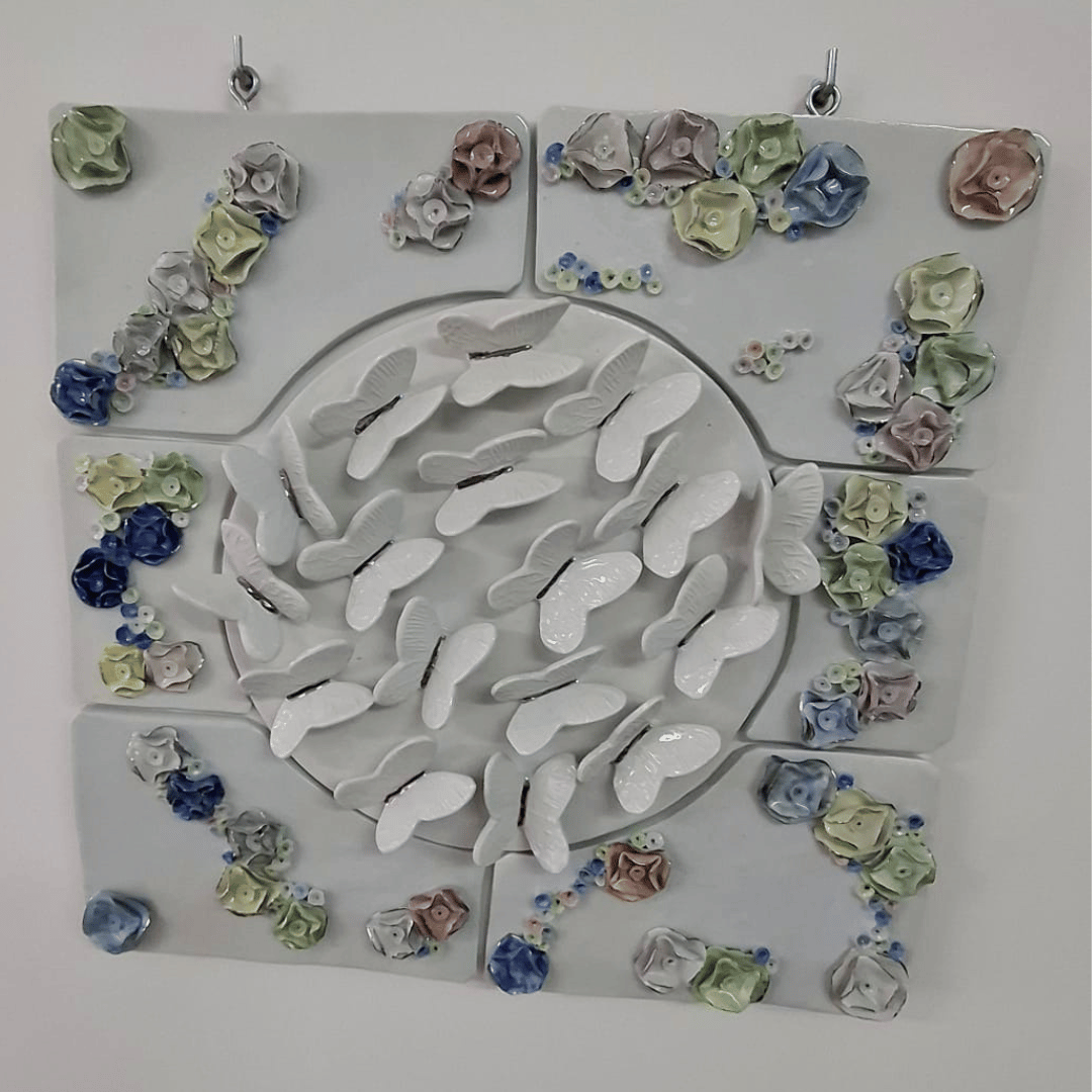 Mural de Relieve "Mariposas"