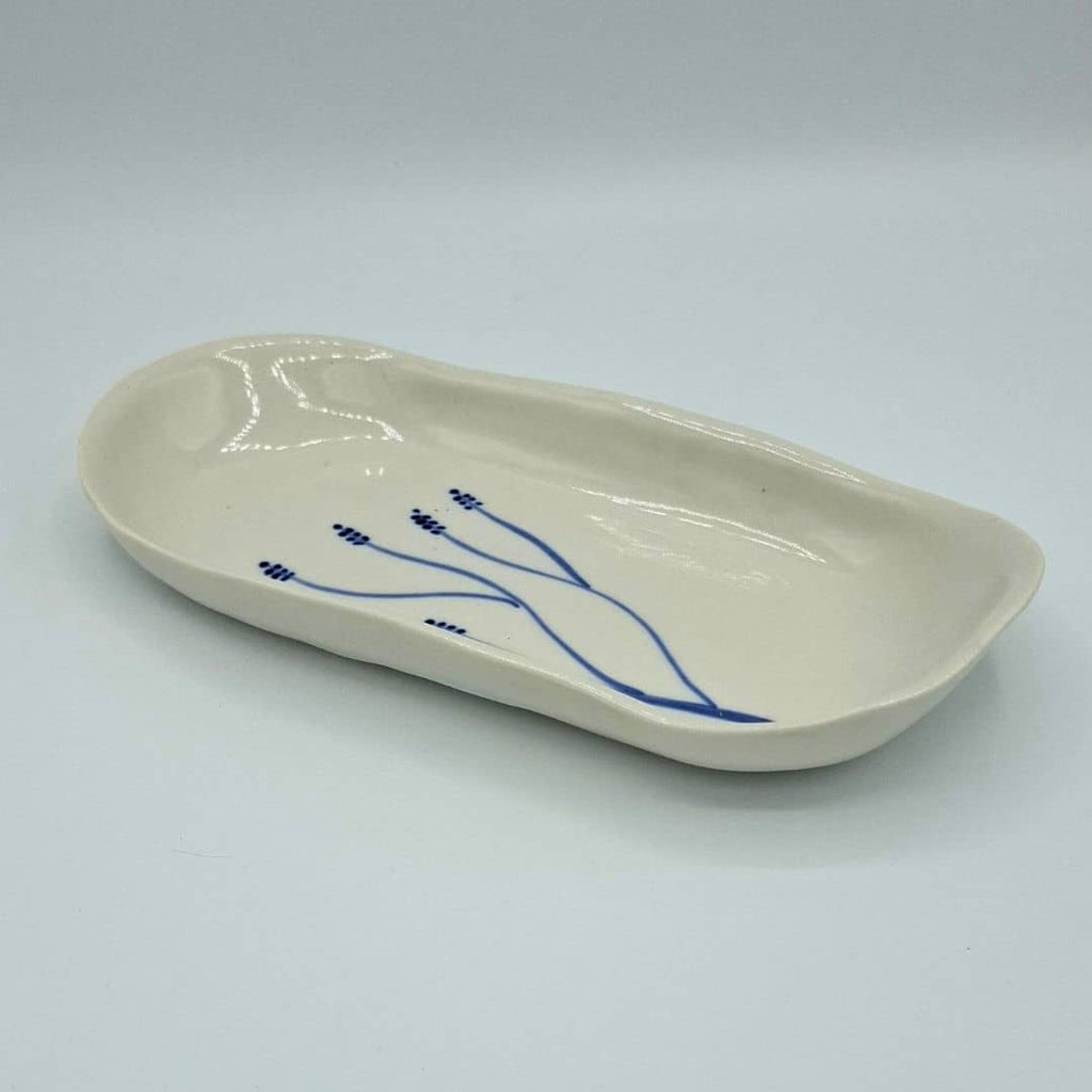 Bandeja pequeña de porcelana "Colección Racimos"