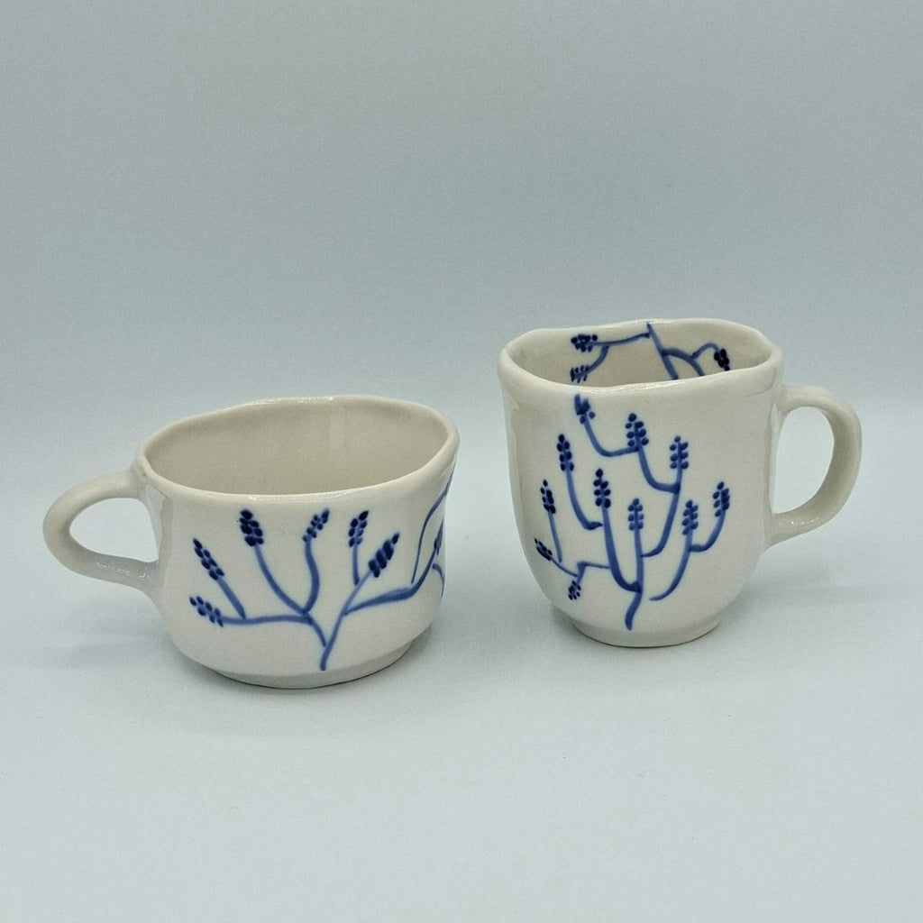 Taza Achatada "Colección Racimos"